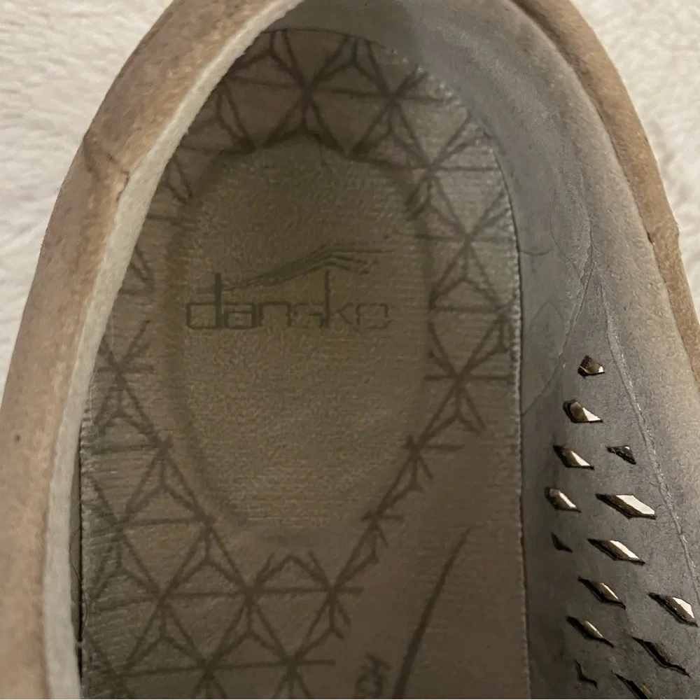 Dansko Charlie Walnut Suede Perforated Sneakers Size 42 EU (11.5-12US)